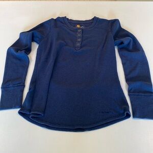 Carhartt Adult Small (4-6) long sleeve shirt